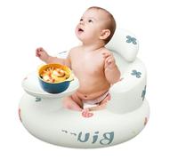 Siège Gonflable Pour Bébé, Siège Bébé À Pompe À Air Intégrée, Chaise D'été Pour Tout Petits, SiègePliant Pour Tout Petit, SiègeAu Sol, Chaise De Douche PourBébé S'asseoir 3 Mois