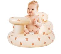 Siège Gonflable Pour Bébé, Siège Bébé À Pompe À Air Intégrée, Chaise D'été Pour Tout Petits, SiègePliant Pour Tout Petit, SiègeAu Sol, Chaise De Douche PourBébé S'asseoir 3 Mois