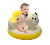 Siège gonflable pour, siège de soutien pour bébé ours de dessin animé, chaise assise pour intérieur et extérieur, chaise d'alimentation pour bébés de 6 à 24 mois