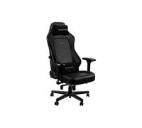 Noblechairs Chaise gaming Hero – Cuir synthétique PU, siège et dossier rembourrés – Noir/Blanc