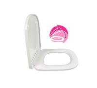 Siège Jacob Delafon à descente progressive Struktura Siège enveloppant et à fermeture lente Blanc E33137-00