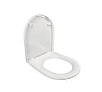 Siège Jacob Delafon Odéon Rive Gauche E24888 Thermodur, charnières inox Compatible avec WC de la collection Odéon Rive Gauche Blanc