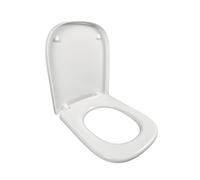 Siège Jacod Delafon Struktura E4272 Compact Thermodur charnières métalliques Compatible avec WC de la collection Struktura Blanc