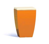 SIÈGE JARDIN POUF TABOURET COUVERCLE AMOVIBLE RÉSINE COULEURS BOITE DE RANGEMENT