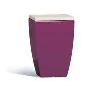 SIÈGE JARDIN POUF TABOURET COUVERCLE AMOVIBLE RÉSINE COULEURS BOITE DE RANGEMENT