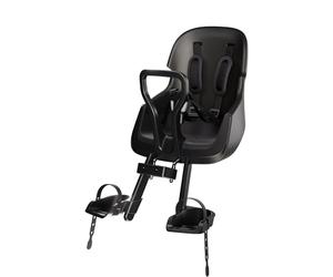 Siège Jeune Enfant Vélo Frontale Bobike Evolve Mini Sécurisé avec Design Enveloppant, Fixation au Tube de Direction et Confort Optimal