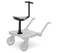 Siège Kiddie Ride On 2 ABC Design - pour Poussettes - Assise pour Planche Kiddie Ride On 2 ABC Design - Jusqu’à 20kg - Couleur : black