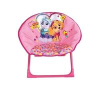 Fun House - Siège lune pliable pour enfant Pat'Patrouille Stella Everest 713477 Rose H47×L54×P42 cm