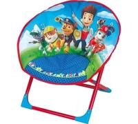 Siege lune pliable pour enfant - FUN HOUSE - Pat Patrouille - Bleu et rouge - Dimensions L 52 x P 45 x H 48 cm