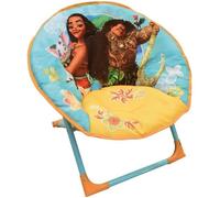 Siège Lune Vaiana Fun House pour enfant - Fille - 3 ans et plus - Tissu polyester et armature acier