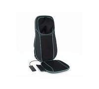 Medivon - Siège Massant Shiatsu Chaleur Apaisante - MV-COSYTHERM 3D Rolling Vibration - Zones Dos Nuque Lombaire - Réglage Hauteur Cervicale Sangles Universelles