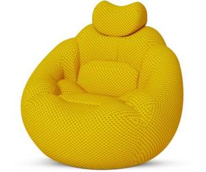 Siège massant MEDISANA Bubble sofa massant jaune RS200