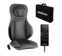 Medivon - Siège Massant Shiatsu Massage Cou Dos Compression d'Air Chaleur - Haute Performance Modèle MV-COSYAIRPRO - Soulagement Cervical et Dorsal Profond