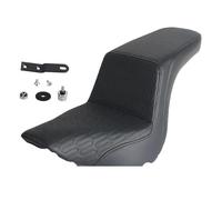 Siège Moto Selle biplace conducteur/Passager Moto pour Softail Low Rider St FXLRST FXLRS 22-24 Low Rider FXLR Sport Glide FLSB 18-21