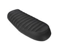 siège Passager Avant Coussin De Selle Siège Plat Brat pour Moto, Épais Et Confortable, Universel, pour Passager Arrière, Accessoires Remplacement(Black Grid)