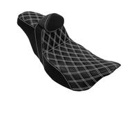 Siège Passager conducteur Coussin De Dossier Réglable pour Siège De Passager De Moto, 2 Niveaux, pour pour Touring Electra pour Road Glide 09-23