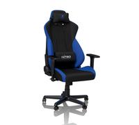 Siège Pc Gamer Nitro Concepts S300 Galactic Blue - Noir/Bleu/Tissu/3d