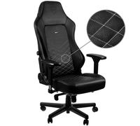Siège Pc Gamer Noblechairs Hero - Noir/Blanc/Simili Cuir/4d