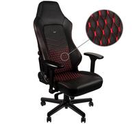 Siège Pc Gamer Noblechairs Hero - Noir/Rouge/Simili Cuir/4d