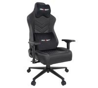 Siège Pc Gamer Oraxeat Mx850 - Noir/Blanc/Simili Cuir/4d