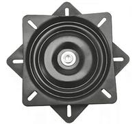 Siège pivotant de rechange pour tabouret de bar - Mécanisme carré pour meubles, base avec roulement à billes, 12,7 cm