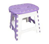 Siège pliable compact - ABS léger 680 G - Solution de rangement étanche - Peu encombrant - Entretien de la maison, accès à la bibliothèque, dortoir, confort, douche, banc, garage, travail