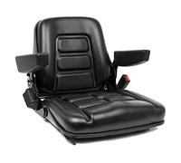 Siège pliable universel pour chariot élévateur, micro interrupteur, accoudoir et ceinture de sécurité, pour tracteur, pelleteuse, pelleteuse, dozer, chariot télescopique ZTR