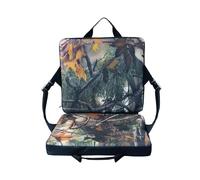 Siège portable : sièges de chaise gradés, soutien arrière et rembourrage large | Coussins pliants extra épais extérieur intérieur bo