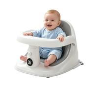 Siège pour Baignoire Enfant chaise à ventouses antidérapante avec un en | Avec Thermomètre De Bain Siège Assis Enfant Pour Bébés Garçons Filles 6-24 Mois Maison Hôtel Salle D'Eau