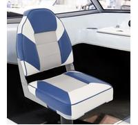 vidaXL Siège pour bateau avec dossier haut pliable 39x43x58 cm