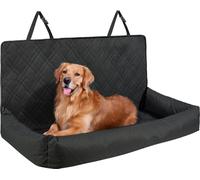 Siège pour chien pour banquette arrière - 45 kg - 127x50x56 cm - Noir - Siège pour chien pas cher pour voiture - Animaux domestiques