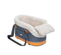 Siège pour console pour animaux domestiques - Siège auto pour chien, sac de voyage pour animaux avec sangles, siège de voiture de sécurité pour chiens, siège auto pour chiots, Segg