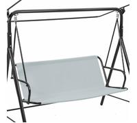 Siège rechange pour balancelle, 85cm x 48cm x48cm,siège pour balançoire,Tissu Oxford 600D - protection pour banc à bascule,gris