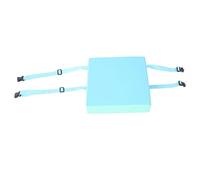 Siège rehausseur bébé réglable amovible enfants enfants chaise de salle à manger coussin rehausseur sièges bébé chaise de salle à manger coussin rehausseur avec sangles(Bleu)