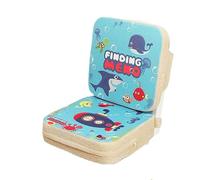 Siège rehausseur en mousse pour enfant - Pour salle à manger, cuisine, bureau - 5 + 10 cm