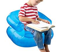 Siège rehausseur gonflable - Chaise longue aquatique, coussin d'eau pour la relaxation, chaises gonflables en vinyle avec support d'assise, loisirs en famille, chaise longue portable pour