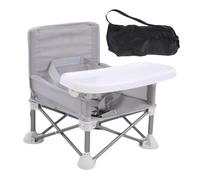Siège Rehausseur Pour Bébé, Chaise Bebe Pliante, Booster Portable Pour Bébé, Siège De Salle À Manger Pour Tout-petits, Siège Rehausseur Avec Plateau Amovible Pour Bébé, Chaise Bebe Camping Et Voyage