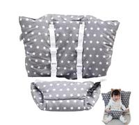 Siège rehausseur pour chaise de cuisine - Coussin de chaise haute pour enfant avec , chaise haute portable de sécurité pour , pour la maison, les voyages, la maternelle