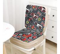 Siège rehausseur pour enfant pour chaise de salle à manger, coussins de siège pour bébé, siège rehausseur en mousse pour sièges de cuisine, coussins de chaise de bureau (A, 5 + 10 cm)