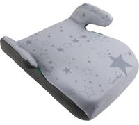 Siège rehausseur Tataway i-Size ECE R129/03. Siège de sécurité pour enfants mesurant entre 126 et 150 cm. Motif étoiles sur fond gris.