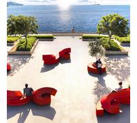 Siège-sculpture modulaire TWIST de Plust