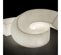 Siège-sculpture modulaire TWIST, version lumineuse par Plust
