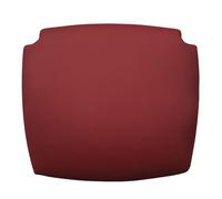 Siège simili cuir rouge pour chaise haute et tabourets en bois