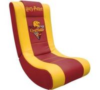 Subsonic Fauteuil à bascule gaming Harry Potter – Ergonomique, similicuir rouge/jaune, broderies