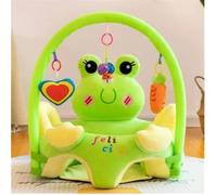 Siège Support pour Bébé,Siège de Soutien pour Bébé Portatif Souple à Manger Chaise Coussin Canapé En Peluche Doux Animal avec Arche