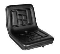 Siège TCICOP - Siège de tracteur - Siège de chariot élévateur - Capacité de charge 100 KG - Accessoire pour mini-excavatrice - Siège de tracteur - Siège de chariot élévateur universel avec trou de