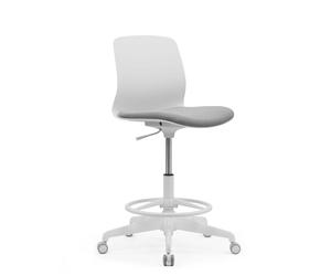 Siège technique mobile E007 blanc - MTi