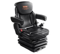 Siege tracteur agricole - VEVOR - Siège Chariot Élévateur Universel Réglable Accoudoirs Ceinture Sécurité,noir