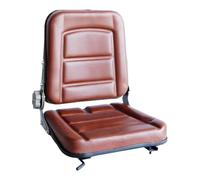 Siège tracteur Siège Tracteur Universel Pour Chariot Élévateur Tondeuse Confortable, Télescopique À Angle Réglable, Accessoires Voiture(Brown 40x37x49 cm)