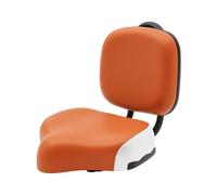 Siège tricycle extra large avec dossier | Coussin de siège à trois roues confortable pour les exercices, dossier réglable en hauteur, s'adapte à la plupart des